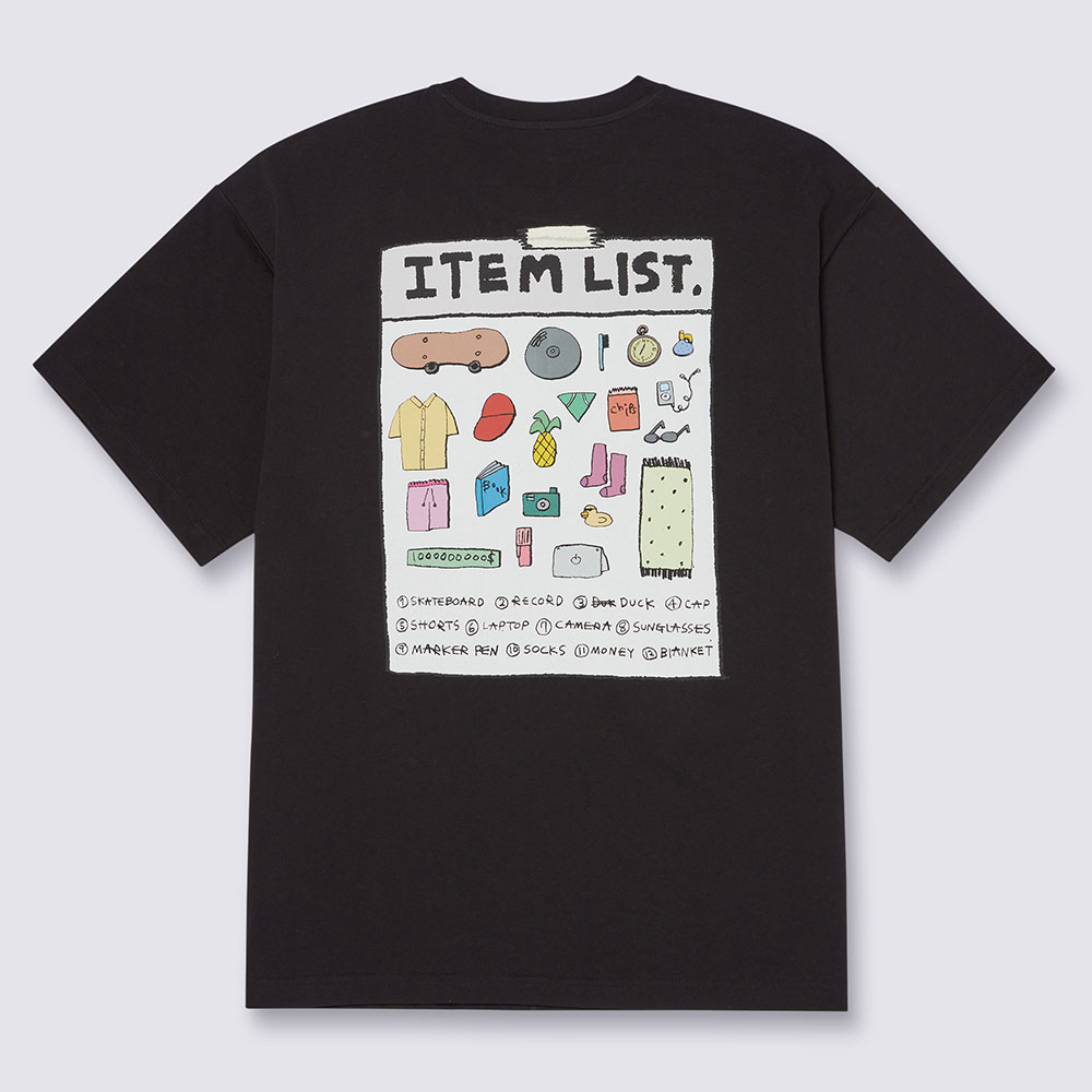반스 아티스트 컬렉션 Vans x Riroo 아이템 리스트 반소매 티셔츠