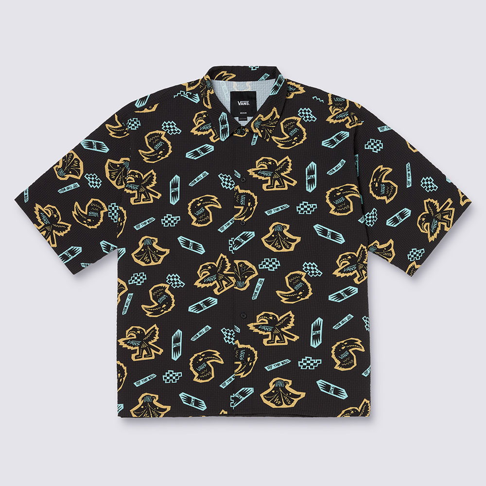 펑키 애니멀 반소매 셔츠