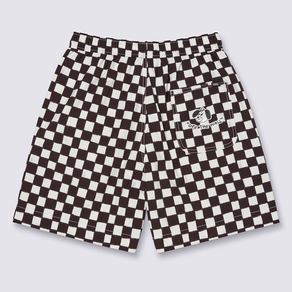 반스 아티스트 컬렉션 Vans x Riroo 두들 체커 쇼츠