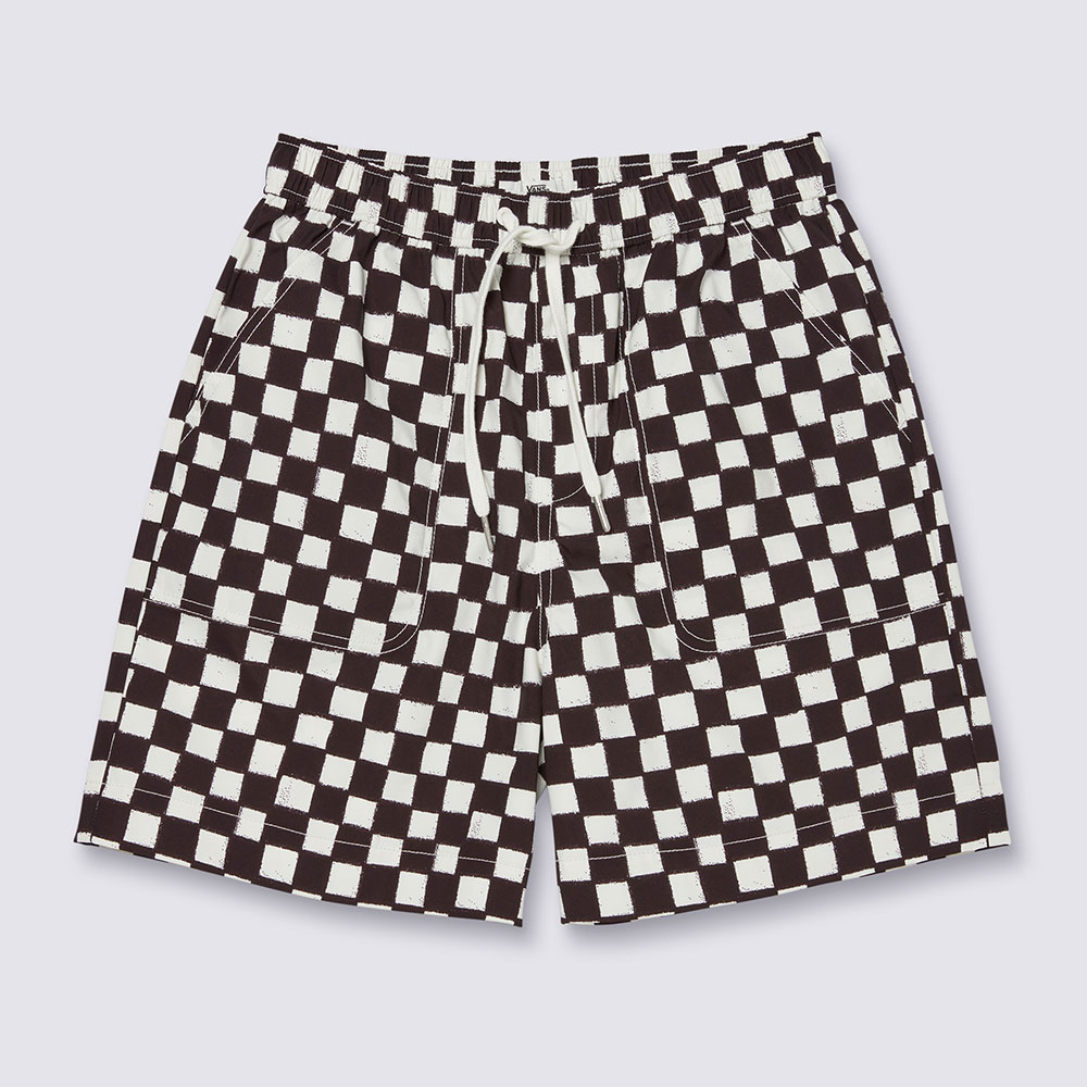 반스 아티스트 컬렉션 Vans x Riroo 두들 체커 쇼츠